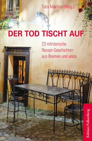 Der Tod tischt auf. Buchcover Edition Falkenberg